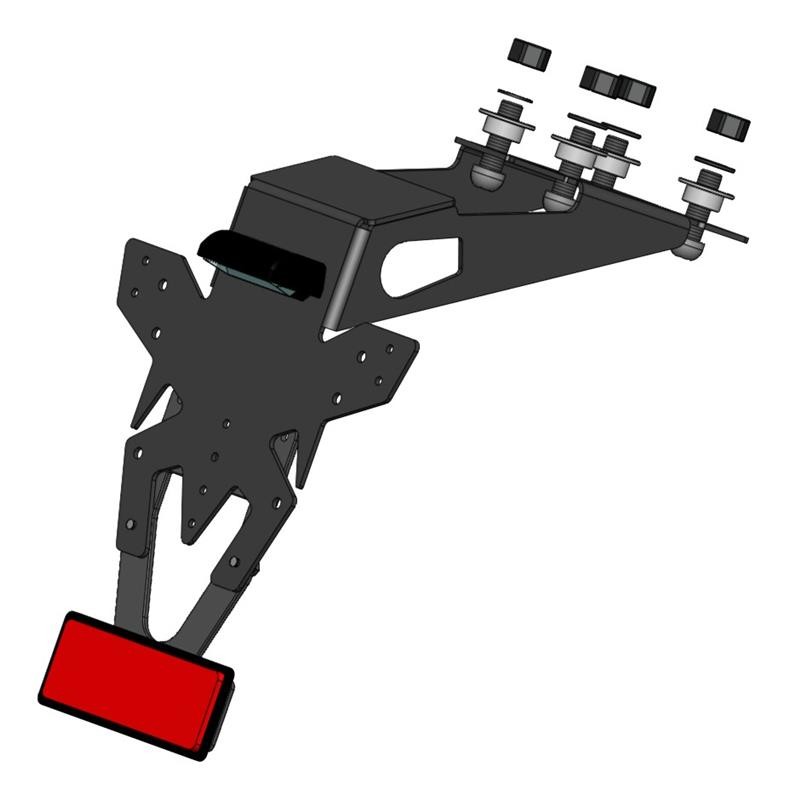 Support de plaque Kawasaki  Z900 & Z900SE